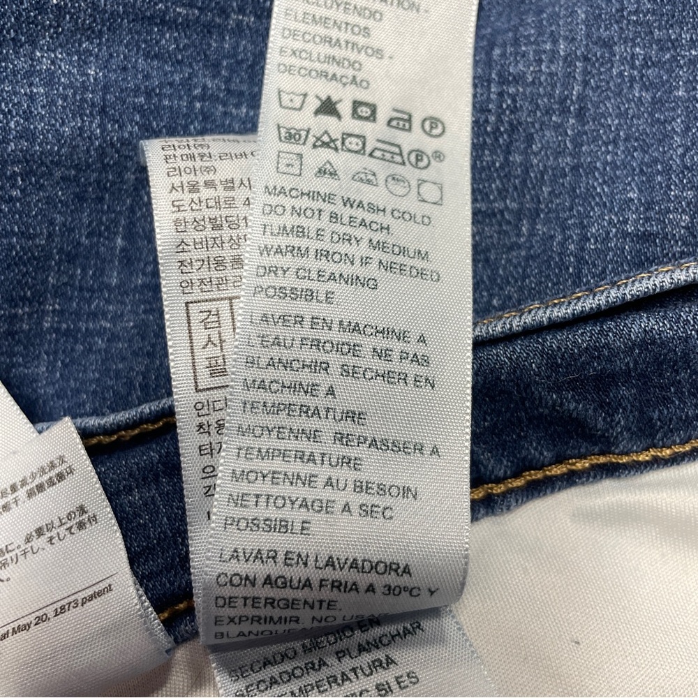 Levi’s Shaping Skinny 311 Jeans Sz 24 - Picture 5 of 7
